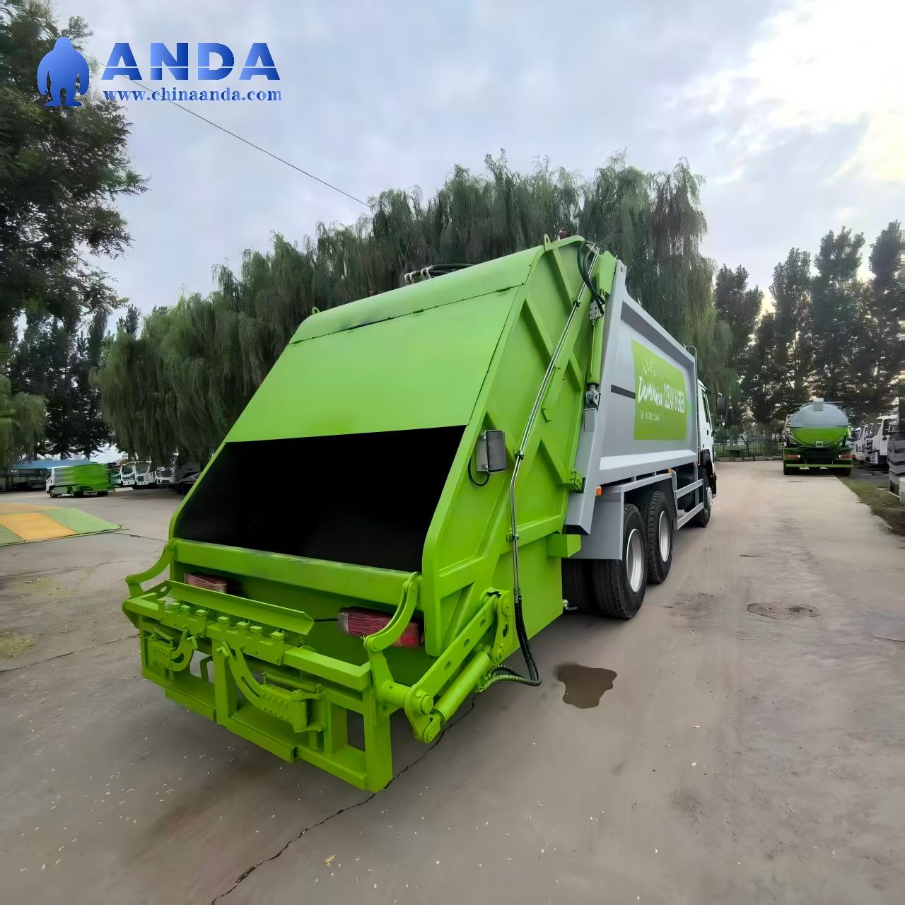 HOWO 6x4 20-cubic-meter Garbage Truck