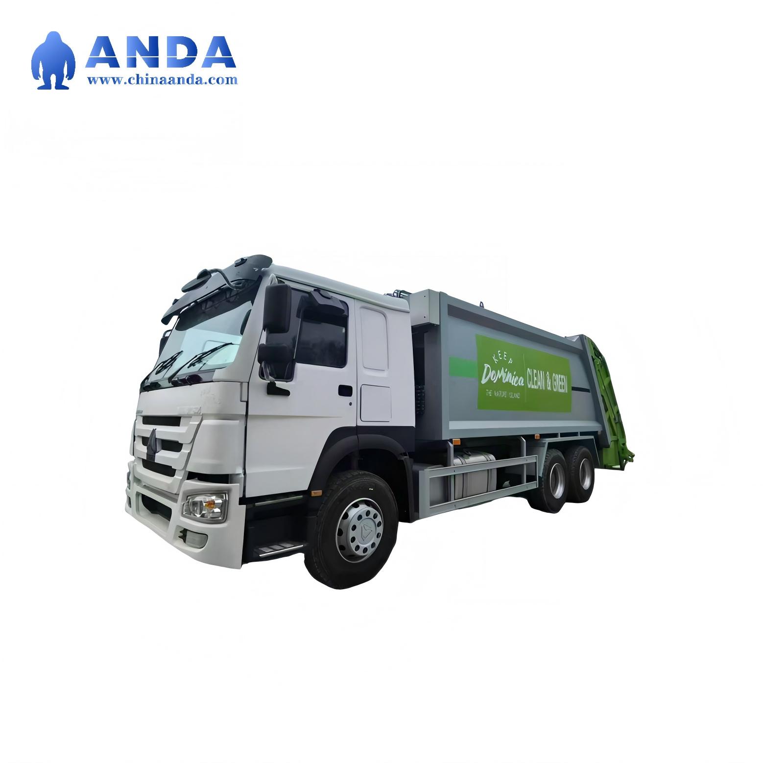 HOWO 6x4 20-cubic-meter Garbage Truck
