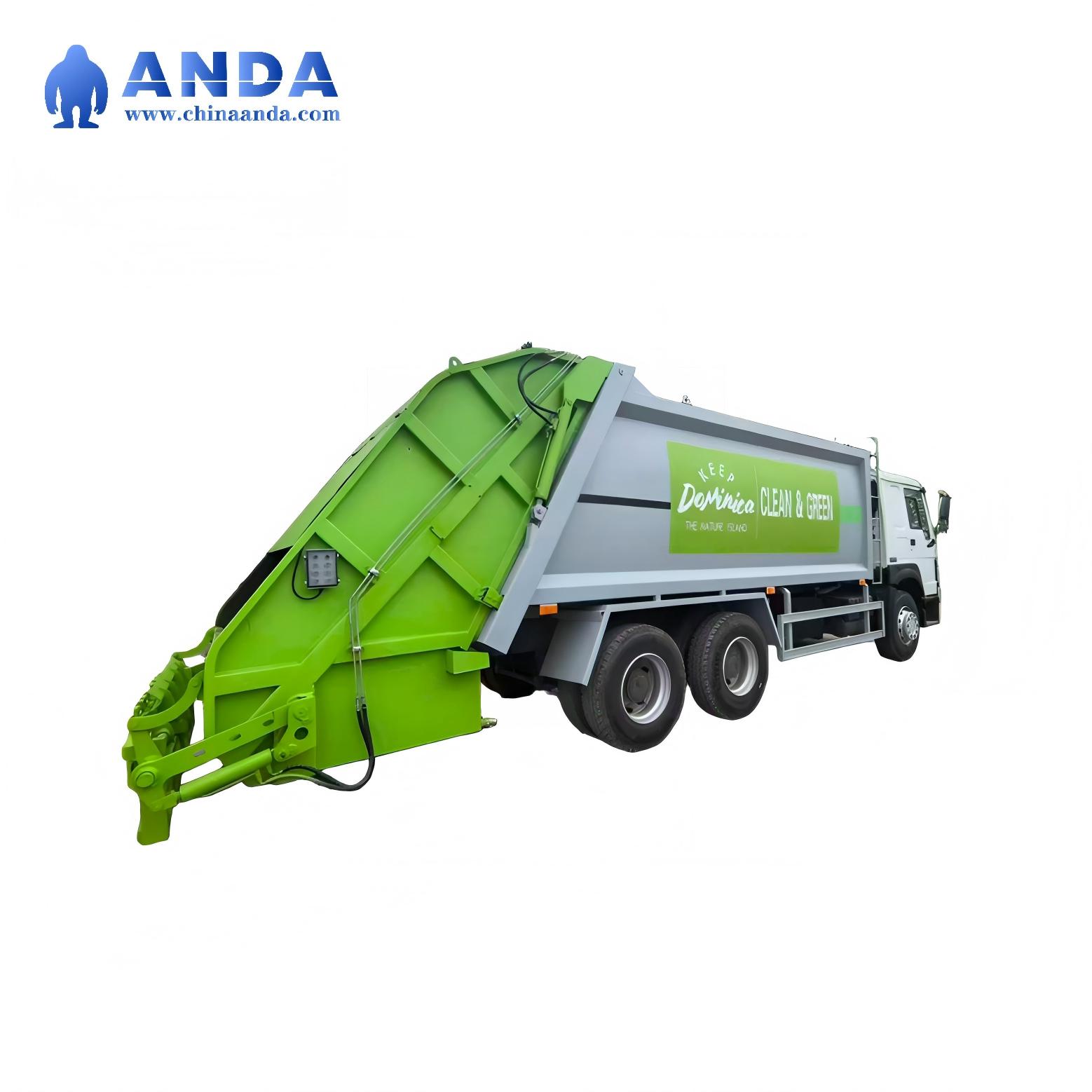 HOWO 6x4 20-cubic-meter Garbage Truck