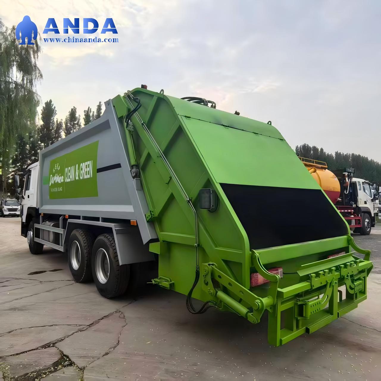 HOWO 6x4 20-cubic-meter Garbage Truck