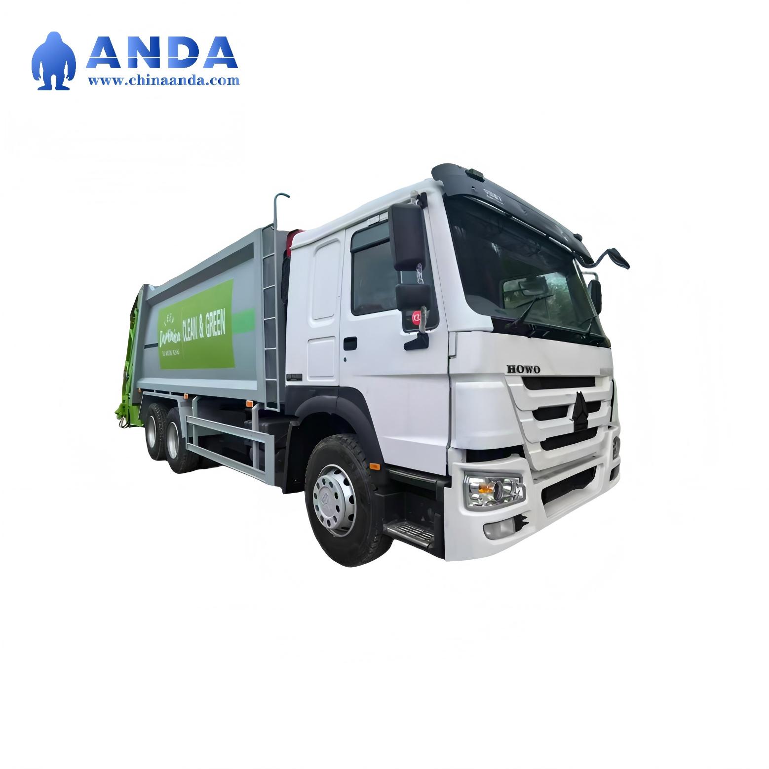 HOWO 6x4 20-cubic-meter Garbage Truck
